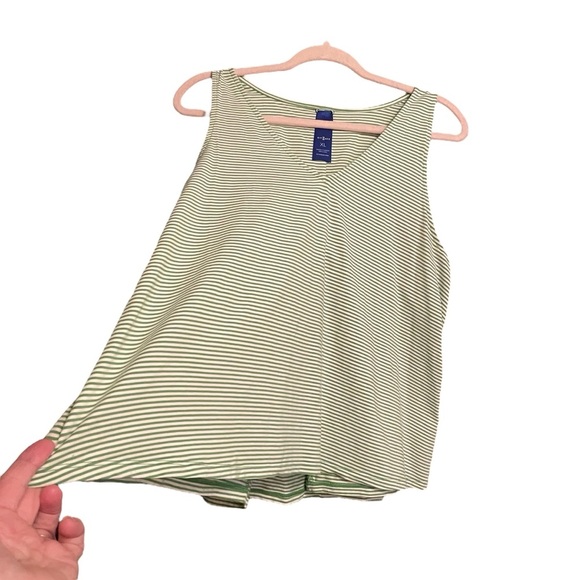 Kit & Ace Green/White Stripe V Neck top-Size XL
Good condition - Picture 4 of 14